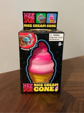 NeeDoh Nice Cream Cone Pink